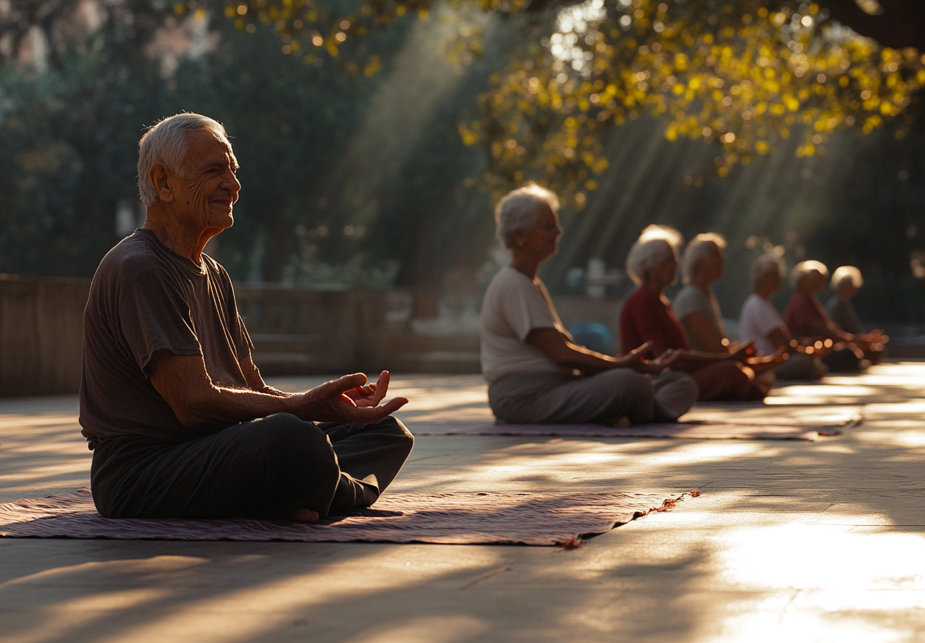 Початкова практика йоги для людей старшого віку